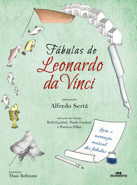 Capa do livro: Fábulas de Leonardo da Vinci