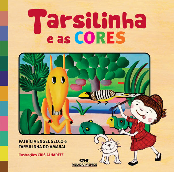Capa do livro: Tarsilinha e as Cores