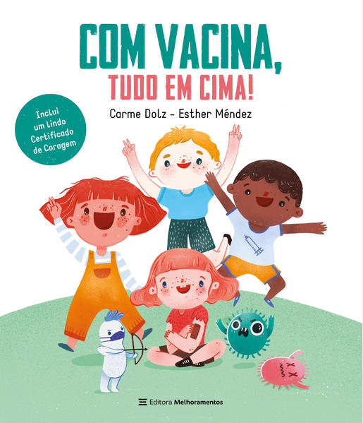 Capa do livro: Com Vacina, Tudo em Cima!